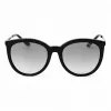 Michael Kors γυναικείο MK-2208 oversized ορθογώνιο γυαλί ηλίου μαύρο gradient γκρι 55mm