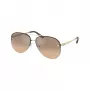 Michael Kors Γυναικεία oversized τετράγωνα γυαλιά ηλίου MK1135B10143D - Φακός γκρι διαβάθμισης, μαύρος ασετάτ σκελετός