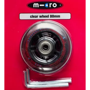 Micro / Globber Ρόδα πατινιού 80 mm - Μαύρο