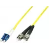 MicroConnect LC/PC σε ST/PC 10m 9/125 καλώδιο patch μονότροπο duplex