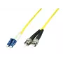MicroConnect LC/PC σε ST/PC 10m 9/125 καλώδιο patch μονότροπο duplex