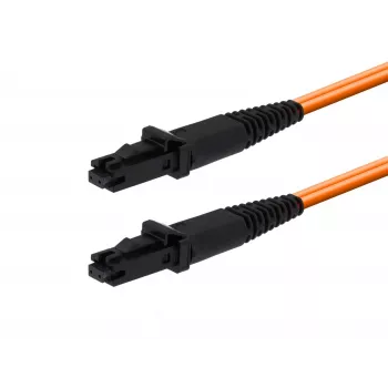 MICROCONNECT MTRJ/UPC σε MTRJ/UPC 0,5m OM1 Duplex Καλώδιο Patch Οπτικής Ίνας, Πορτοκαλί