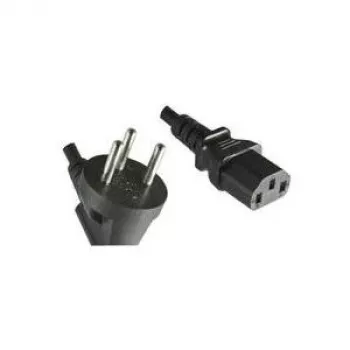 MicroConnect PE010418ISRAEL Καλώδιο τροφοδοσίας Type H σε C13 1,8m μαύρο