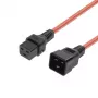 MicroConnect καλώδιο τροφοδοσίας C19 IEC Lock - C20 (MC-C19C20LOCK-1M-R)