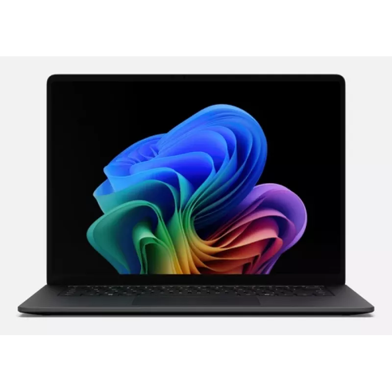 Microsoft Surface Laptop 8th Edition 15 inch, Snapdragon X2 Elite, 32GB RAM, 512GB SSD, Windows 11 Pro, μαύρο