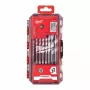 Milwaukee γενικό σετ τρυπανιών 8 τεμ. Multi-Material TCT 1/4 ιντσών εξάγωνη λαβή