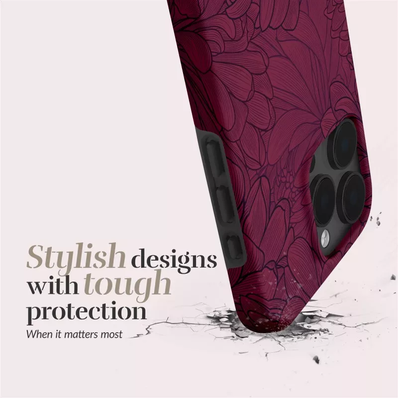 MIO Berry Blooms MagSafe Θήκη συμβατή με iPhone 16 Plus