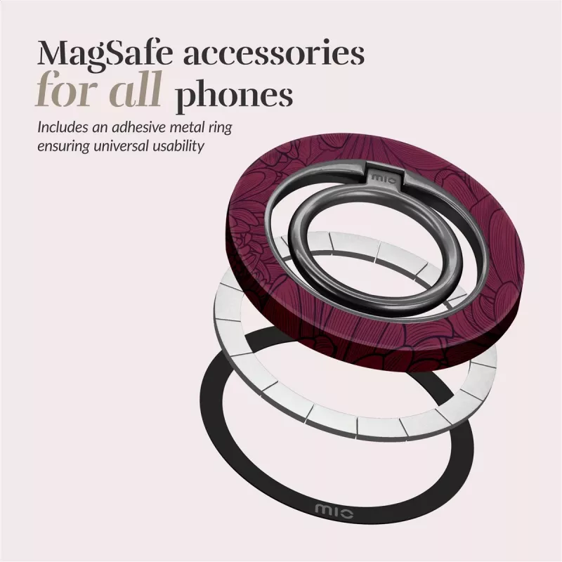 MIO Berry Blooms Θήκη MagSafe Compatible Ring Holder