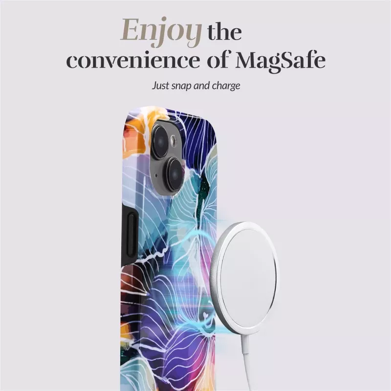 MIO Flowers Magsafe Συμβατό για Samsung S25 5G