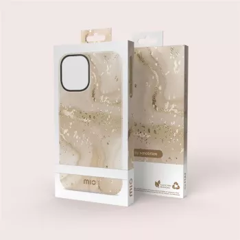 MIO Gold Marble Magsafe-συμβατή Θήκη για iPhone 16 Plus