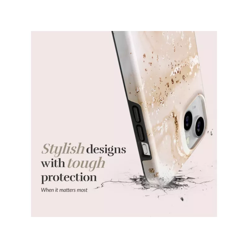MIO Gold Marble Magsafe Συμβατό για iPhone Pro Max