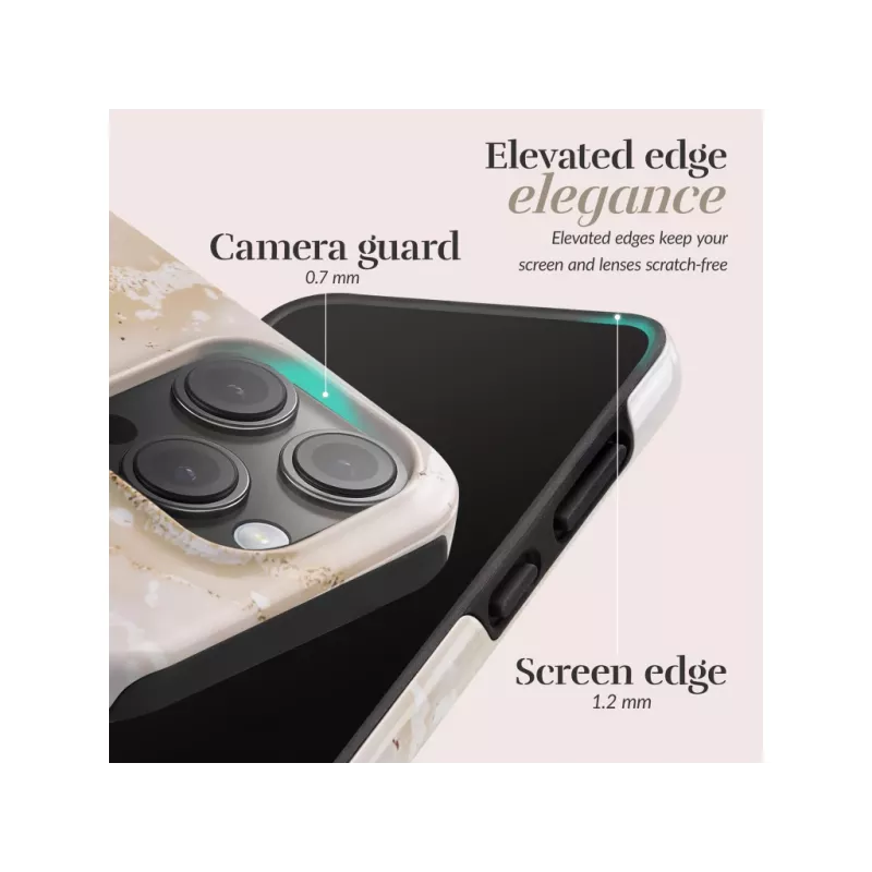 MIO Gold Marble Magsafe Συμβατό για iPhone Pro Max