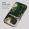 MIO Green Marble Magsafe Θήκη Συμβατή Θήκη Καρτών