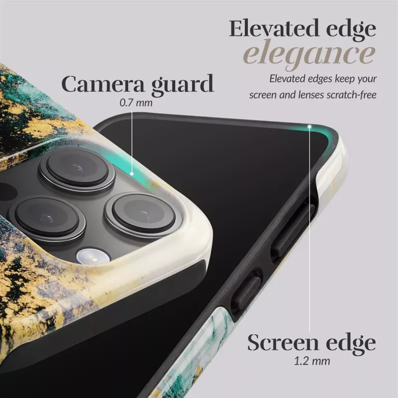 MIO Green Marble Θήκη συμβατή με MagSafe για iPhone 16 Plus