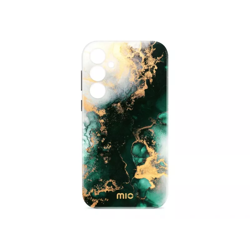 MIO Green Marble Θήκη συμβατή με MagSafe για Samsung S25 5G