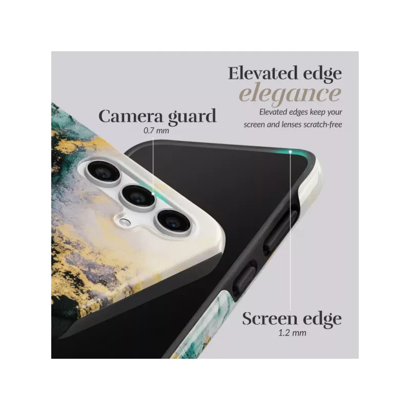 MIO Green Marble Magsafe-συμβατή Θήκη για Samsung S25 Plus 5G