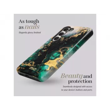 MIO Green Marble Magsafe-συμβατή Θήκη για Samsung S25 Plus 5G