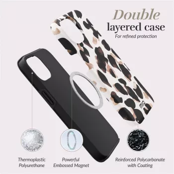 MIO Leopard Magsafe Συμβατή Θήκη για iPhone 16