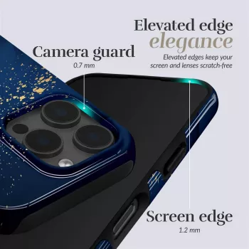 MIO Midnight Sparkle Θήκη συμβατή με MagSafe για iPhone 16