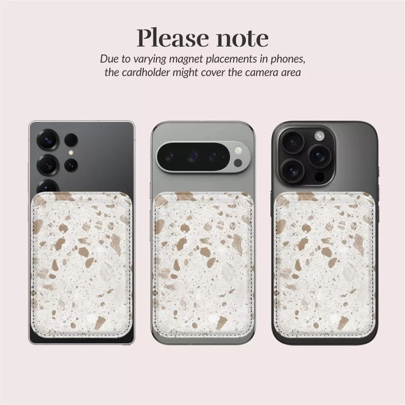 MIO Soft Terrazzo Θήκη Magsafe συμβατή με θήκη καρτών