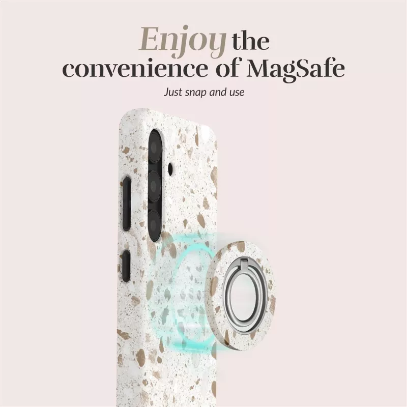MIO Soft Terrazzo Θήκη Magsafe συμβατή με βάση δακτυλίου