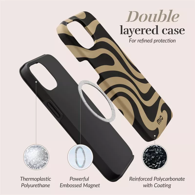 MIO Swirl Magsafe Συμβατό για iPhone 16