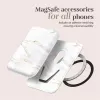 MIO Λευκό Μάρμαρο Θήκη Magsafe με Θήκη Καρτών