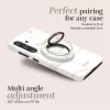 MIO White Marble Magsafe Θήκη Συμβατή με Βάση Δακτυλίου