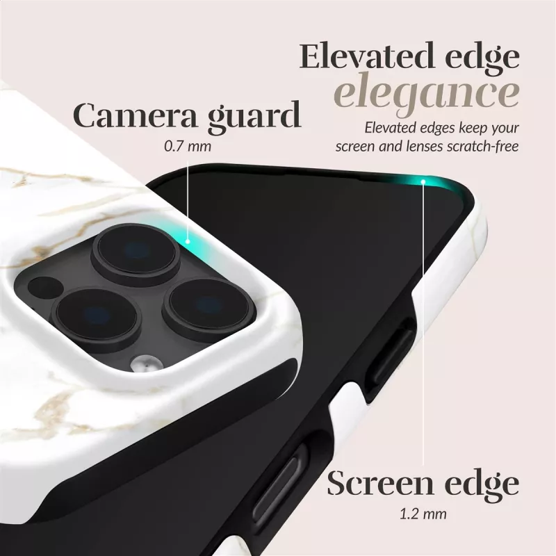 MIO White Marble Magsafe Συμβατό για iPhone 17 Pro Max