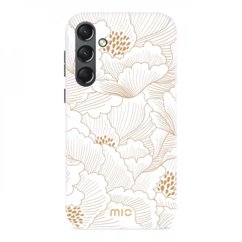 MIO White Roses Magsafe Συμβατή Θήκη για Samsung S24 5G
