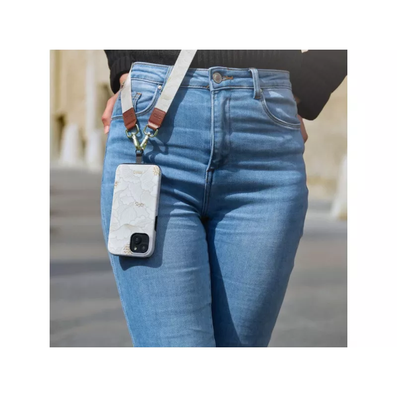 MIO White Roses θήκη συμβατή με MagSafe για Samsung S25 Plus 5G