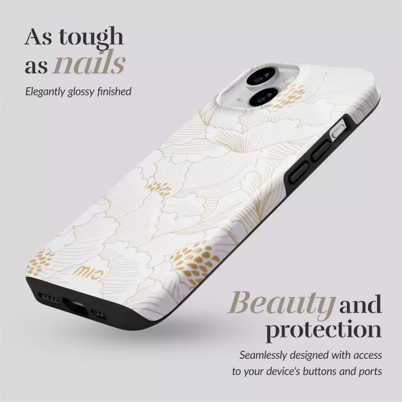 MIO White Roses Magsafe Συμβατό για iPhone 16 Pro