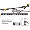 Mirka LEROS 225mm τριβείο γυψοσανίδας 5mm διαδρομή 350W
