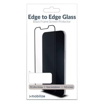 Mobilize Edge-To-Edge Glass Screen Protector για Xiaomi Redmi Note 14 Pro 4G/Note 14 Pro 5G/Note 14 Pro+ 5G Edge Glue