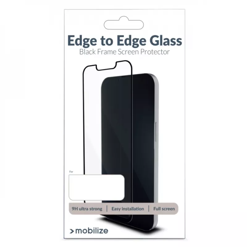 Mobilize Edge-To-Edge Glass Screen Protector για Xiaomi Redmi Note 14 Pro+ 5G (Edge Glue)