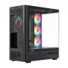 MODECOM Volcano AQ100 ARGB Midi-Tower κουτί PC - μαύρο