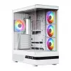 MODECOM Volcano AQ100 ARGB Midi-Tower λευκό