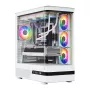 MODECOM Volcano AQ100 ARGB Midi-Tower λευκό
