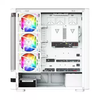 MODECOM Volcano AQ200 ARGB κουτί Midi-Tower λευκό