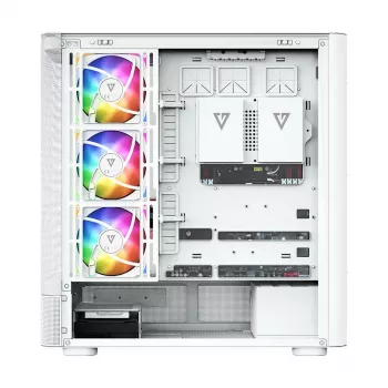MODECOM Volcano AQ300 ARGB Mid Tower κουτί λευκό