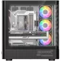 MODECOM Volcano AQ300 ARGB Midi Tower Μαύρο