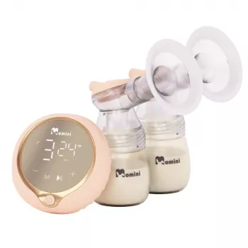Momini Διπλό Ασύρματο Ηλεκτρικό Θήλαστρο MilkySilky