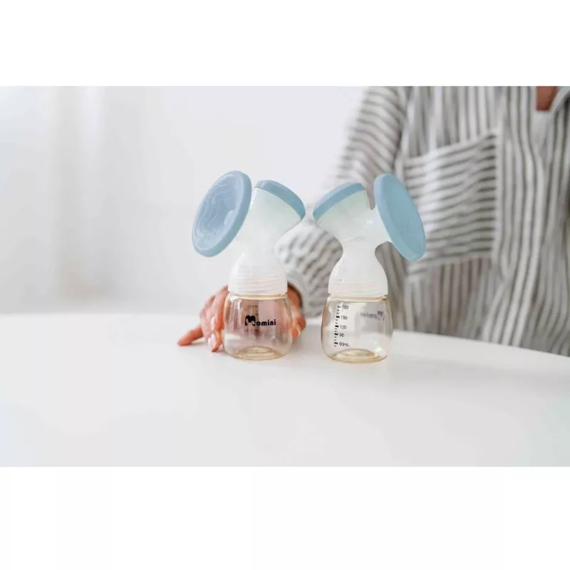 Momini TwinPump Διπλό Ασύρματο Ηλεκτρικό Θήλαστρο