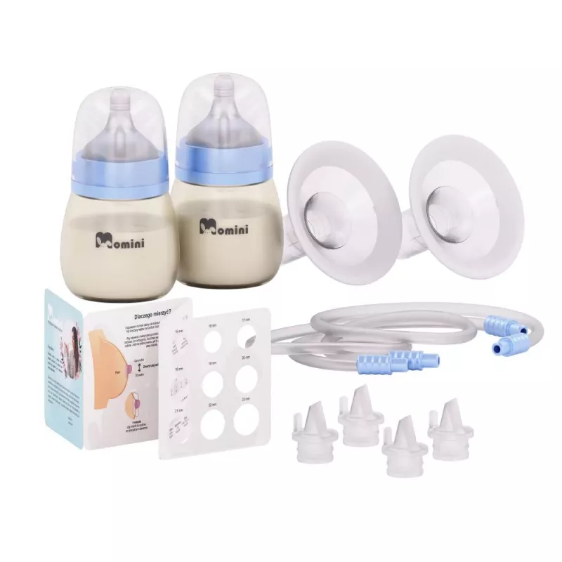 Momini TwinPump Διπλό Ασύρματο Ηλεκτρικό Θήλαστρο