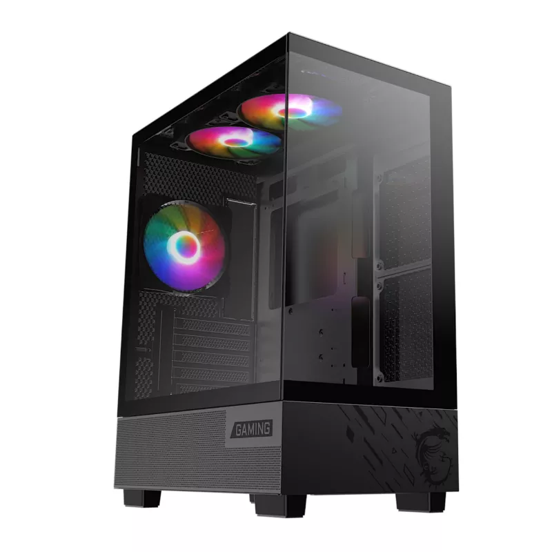 MSI PAG PANO M110A Κουτί Gaming Micro-ATX – Μαύρο