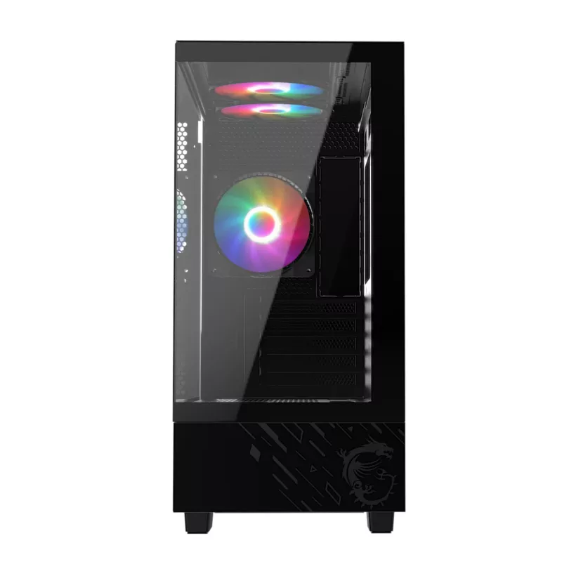 MSI PAG PANO M110A Κουτί Gaming Micro-ATX – Μαύρο