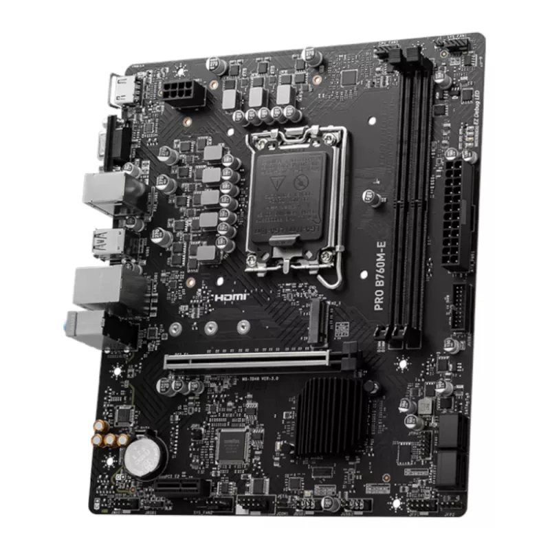 MSI PRO B760M-E DDR5 LGA1700 Micro-ATX Μητρική Κάρτα