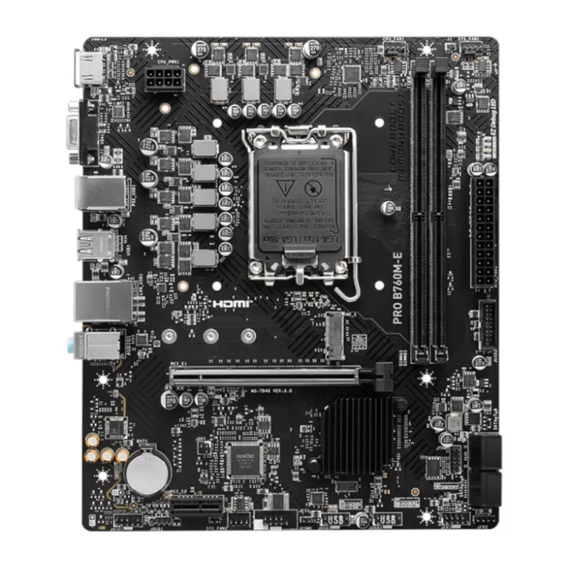 MSI PRO B760M-E DDR5 LGA1700 Micro-ATX Μητρική Κάρτα