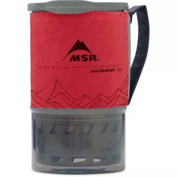 MSR WindBurner Εστία 1L Κόκκινο