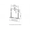 Multibrackets M Universal βάση ηχόμπαρας και βάση κάμερας Medium